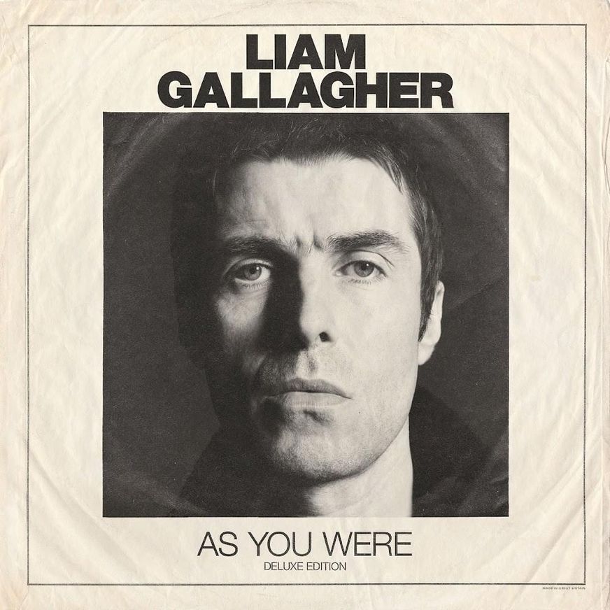 Portada del álbum As You Were de Liam Gallagher